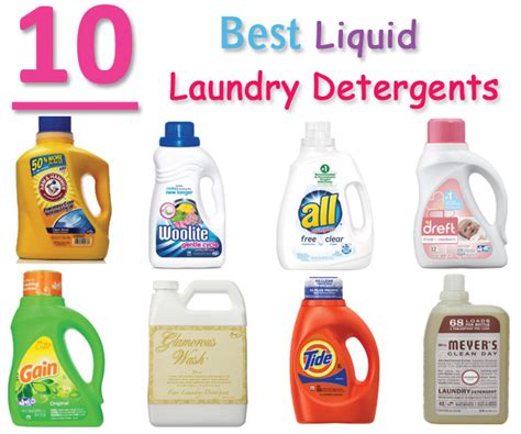 ᐅ DETERGENT BRAND – 6 Answers with 3.